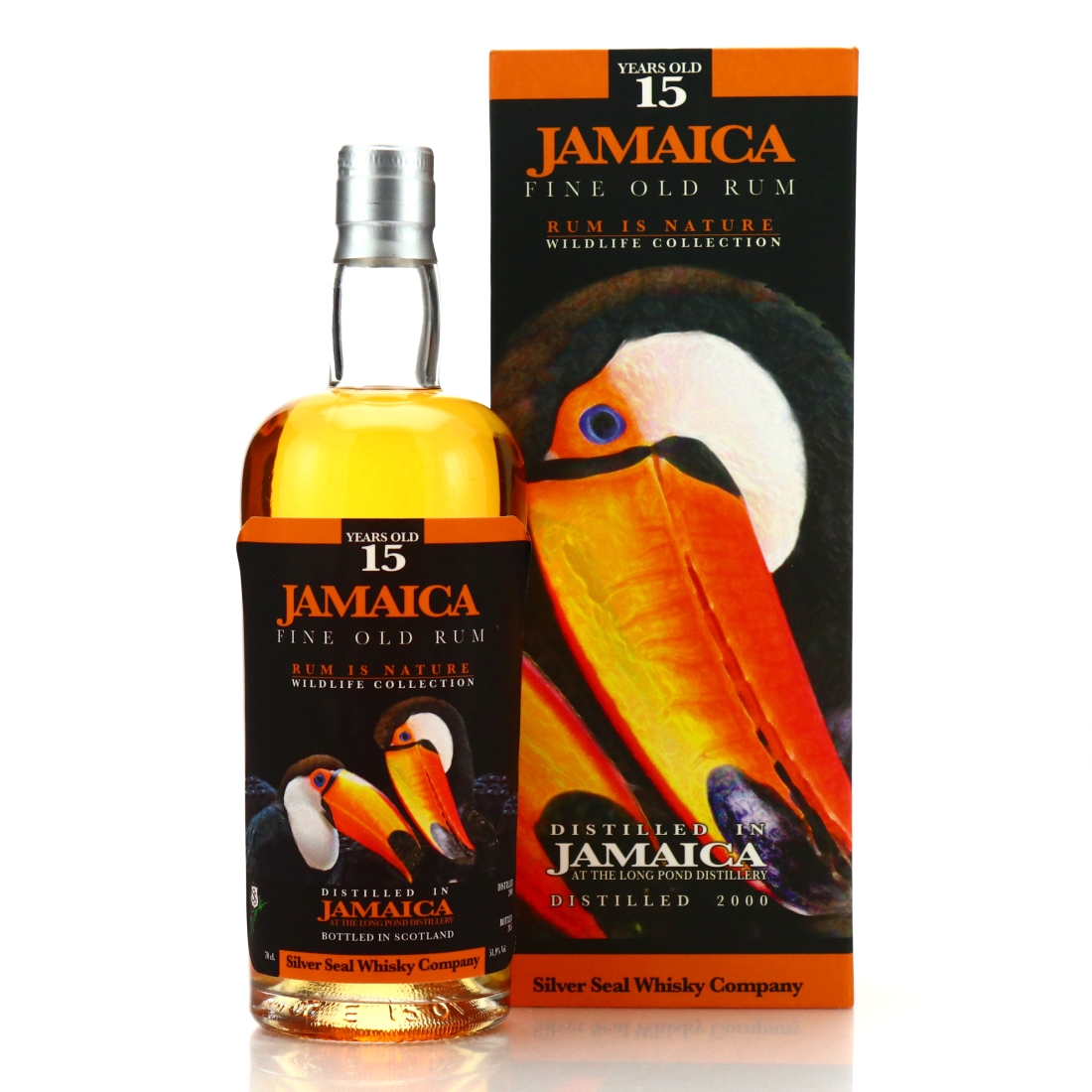 Long Pond 2000 Silver Seal 15 Year Old / Rum is Nature