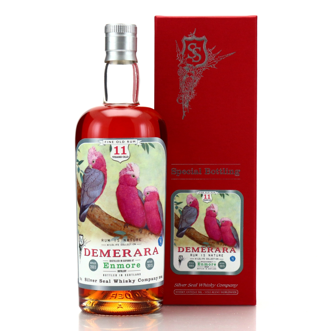 Enmore 2003 Silver Seal 11 Year Old / Rum is Nature