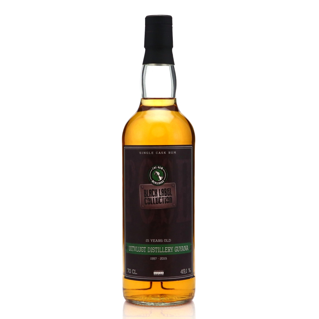 Uitvlugt 1997 The Rum Mercenary 21 Year Old Black Label