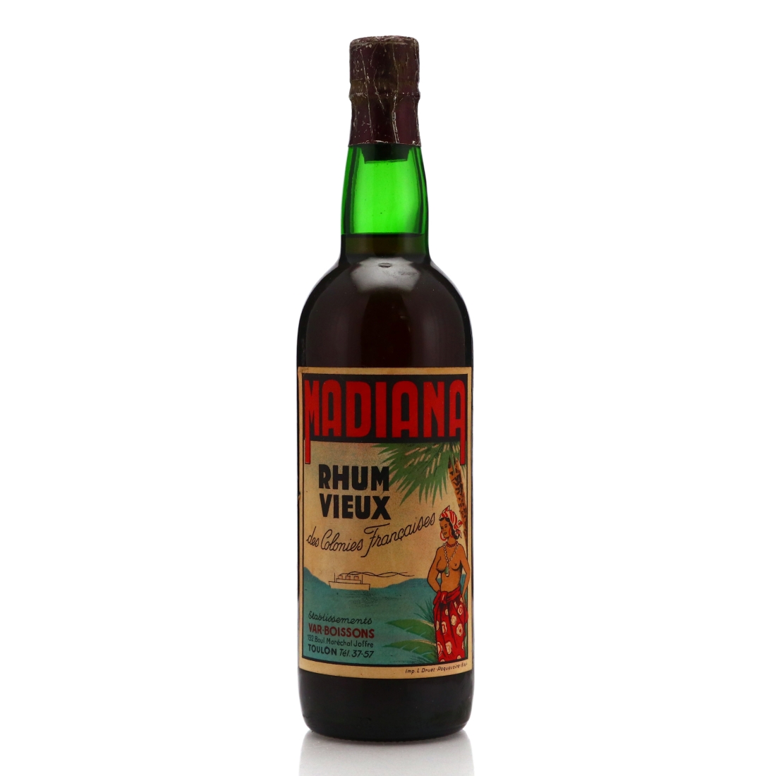 Madiana Rhum Vieux 1950s