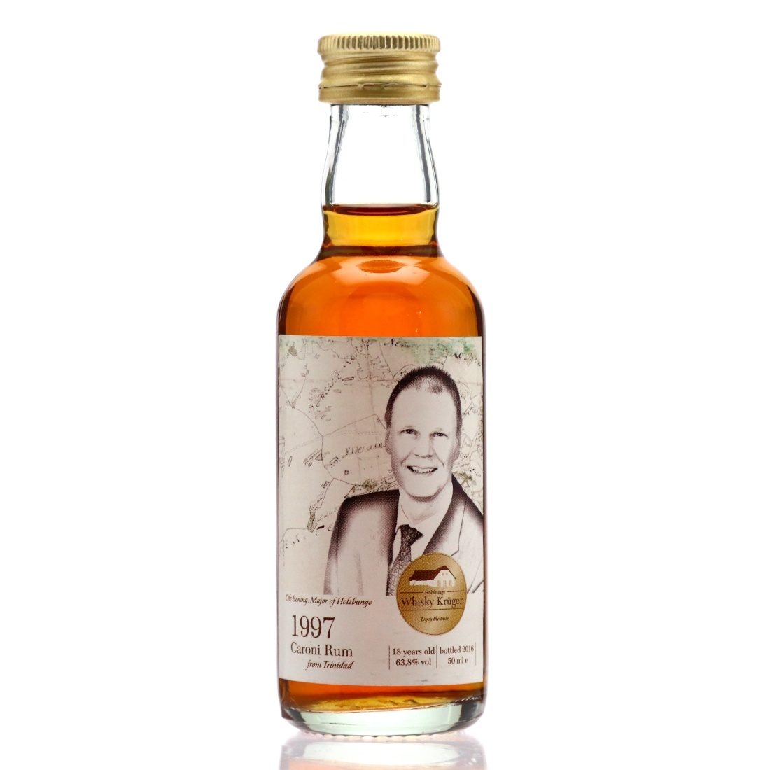 Caroni 1997 Whisky Krueger 18 Year Old Miniature