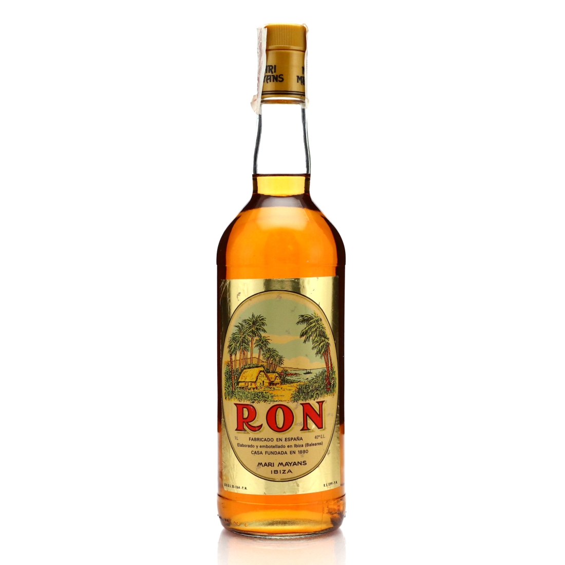 Mari Mayans Ron 1 Litre 1980s