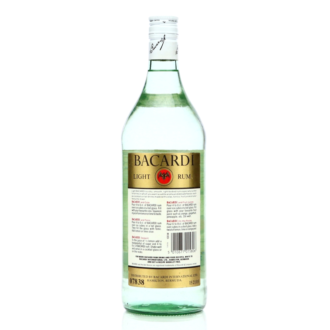 Image for Bacardi Superior Carta Blanca 80s 40 1 (esp)