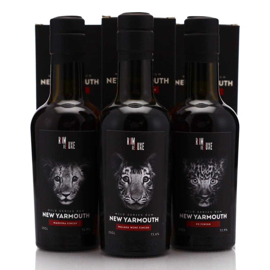 New Yarmouth 2020 Rom de Luxe Wine Cask Finishes 3 x 25cl