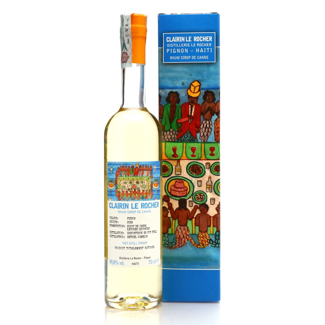 Le Rocher 2018 Pot Still Proof Clairin