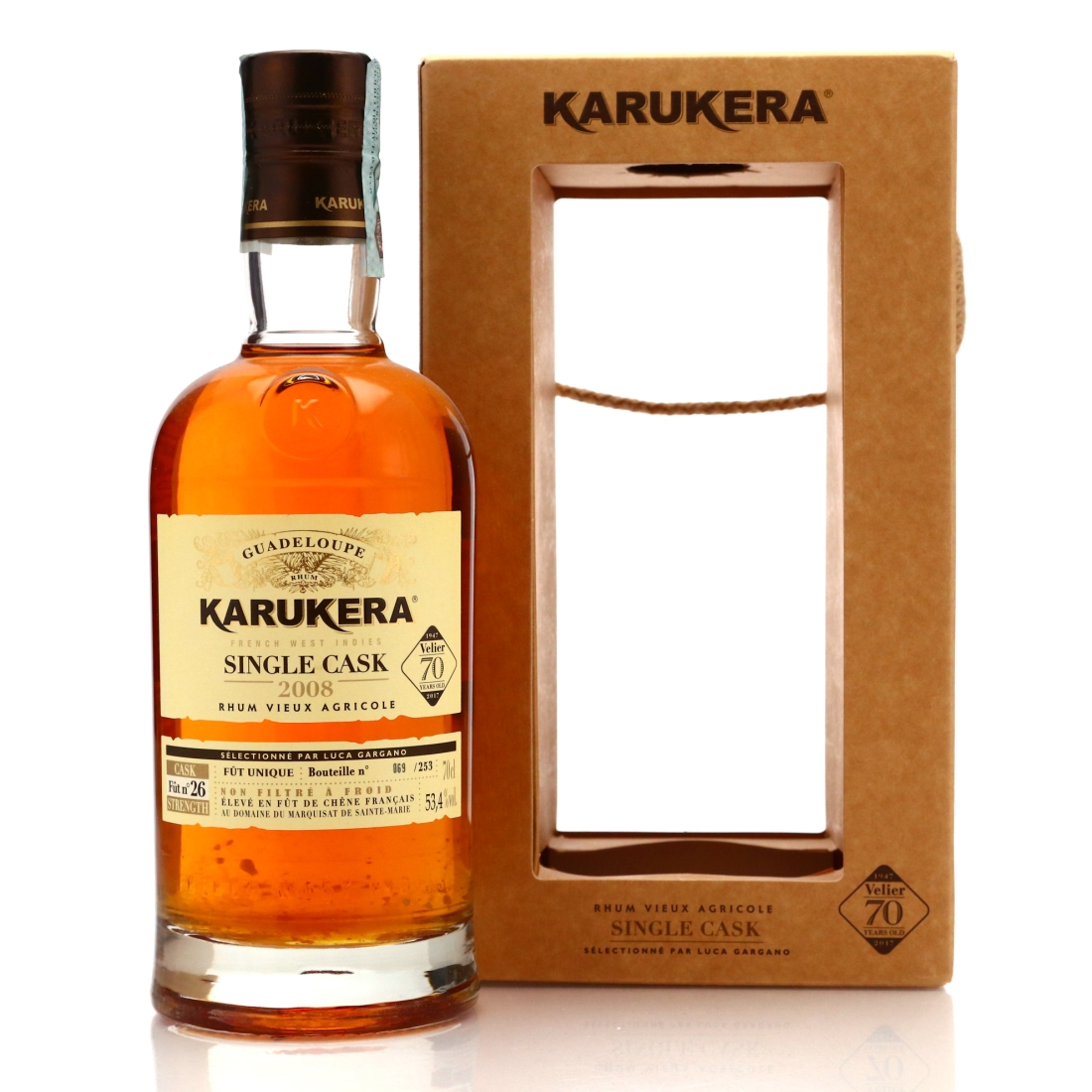 Karukera 2008 Single Cask #26 / Velier 70th Anniversary