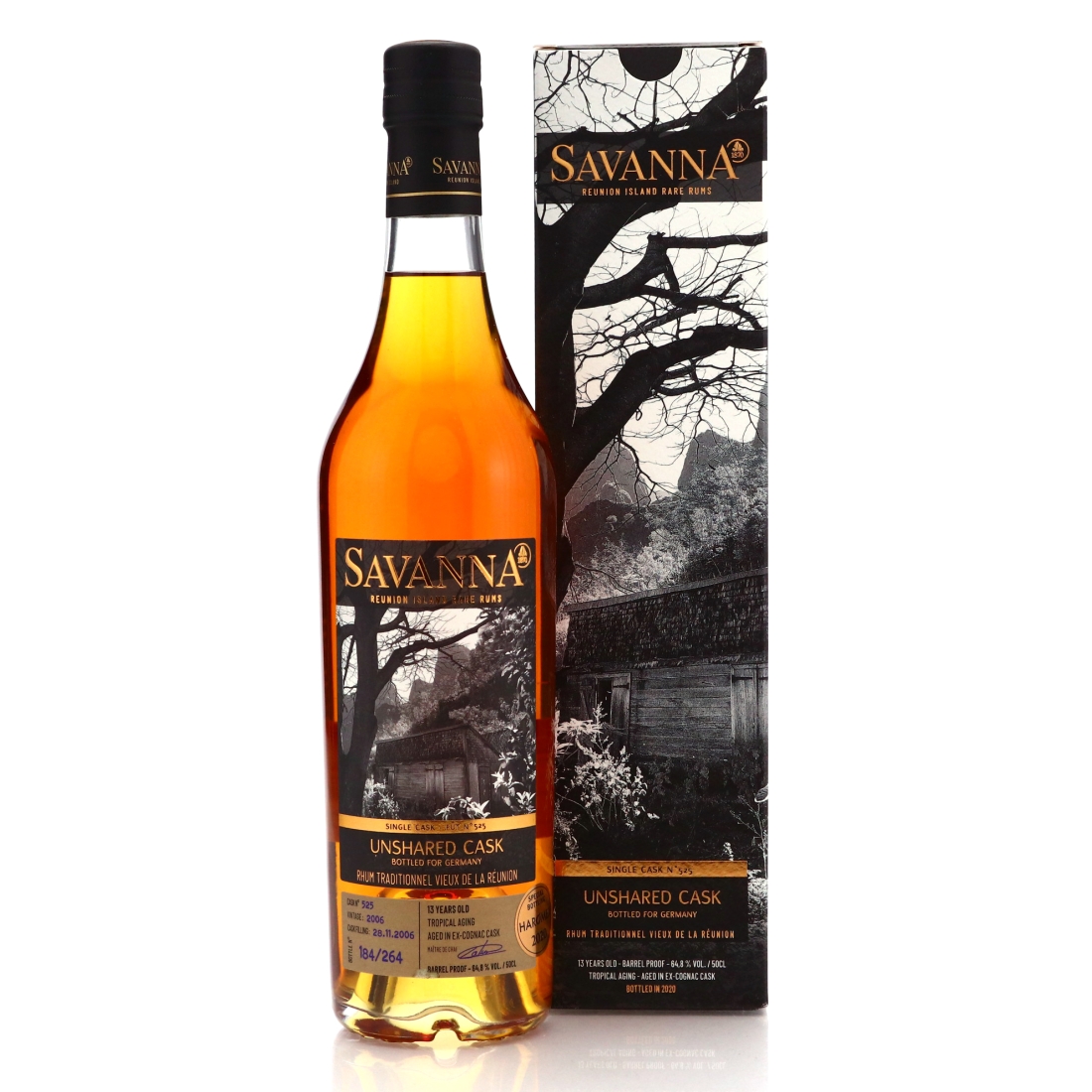 Savanna Traditionnel 2006 Single Cognac Cask 13 Year Old #525 50cl / Haromex