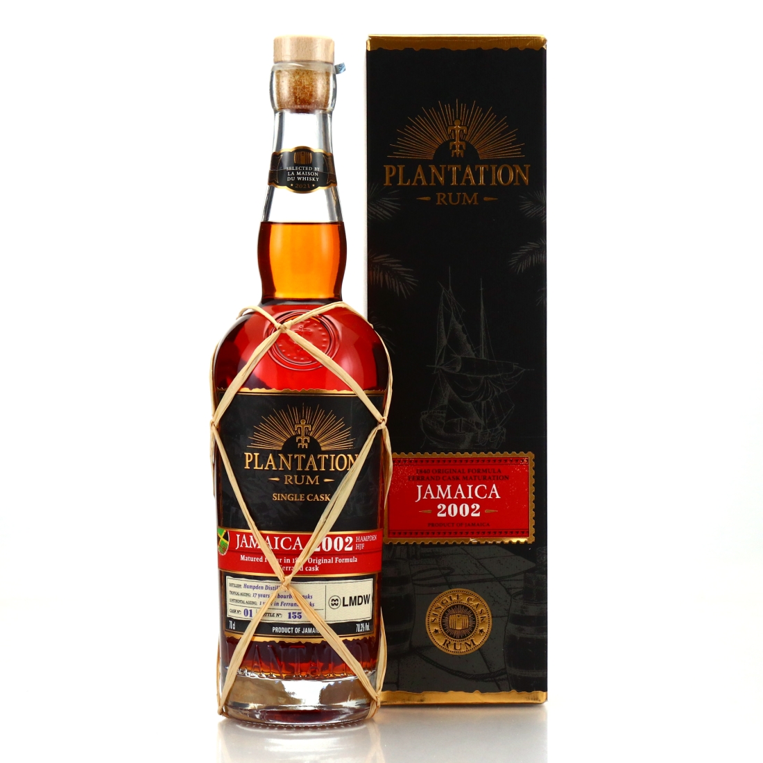 Hampden HJF 2002 Plantation Single Cask #1 / LMDW
