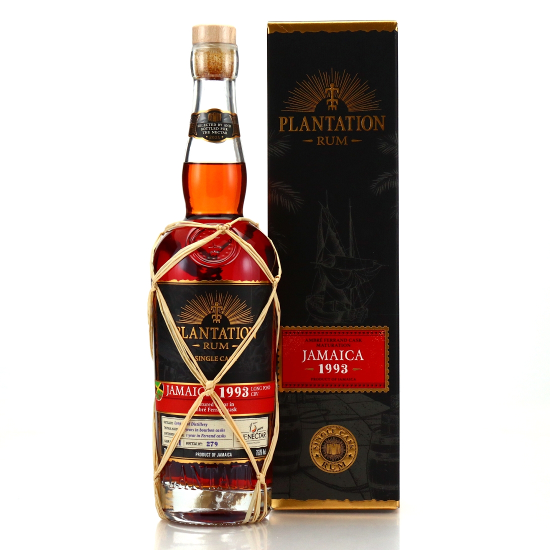 Image for Long Pond CRV 1993 Plantation Single Cask 27 Year Old 15th Anniversary