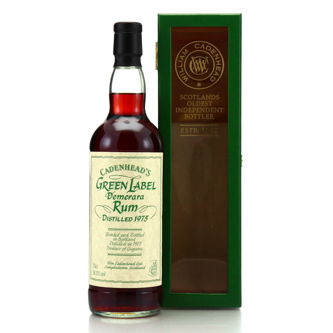Demerara Rum 1975 Cadenhead's Green Label 2012
