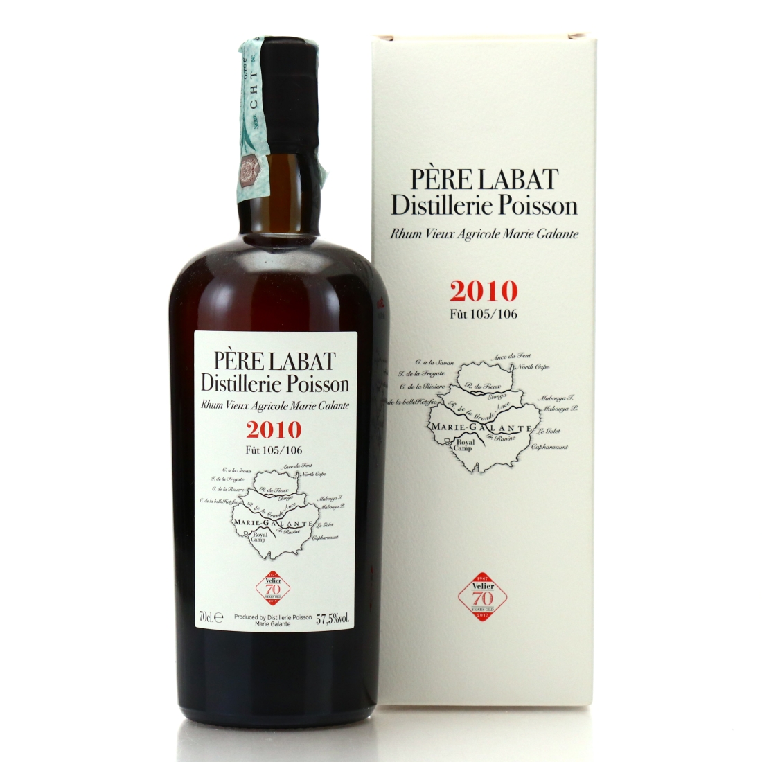 Pere Labat 2010 Velier Rhum Vieux / 70th Anniversary