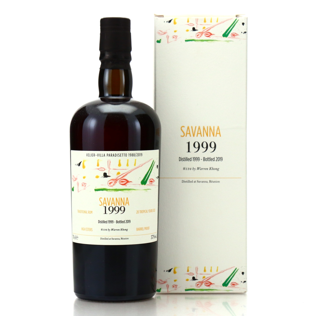 Savanna 1999 Velier 20 Year Old / Warren Khong Villa Paradisetto