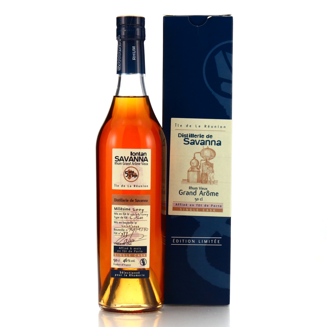 Savanna Grand Arome 2004 Single Cask 5 Year Old #977 50cl