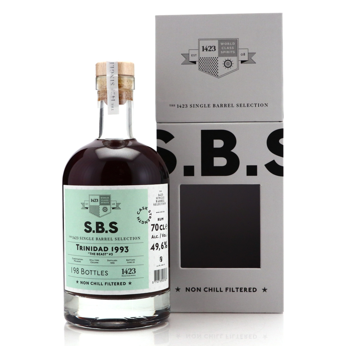 Caroni 1993 The 1423 SBS Cask Strength 'The Beast' #3