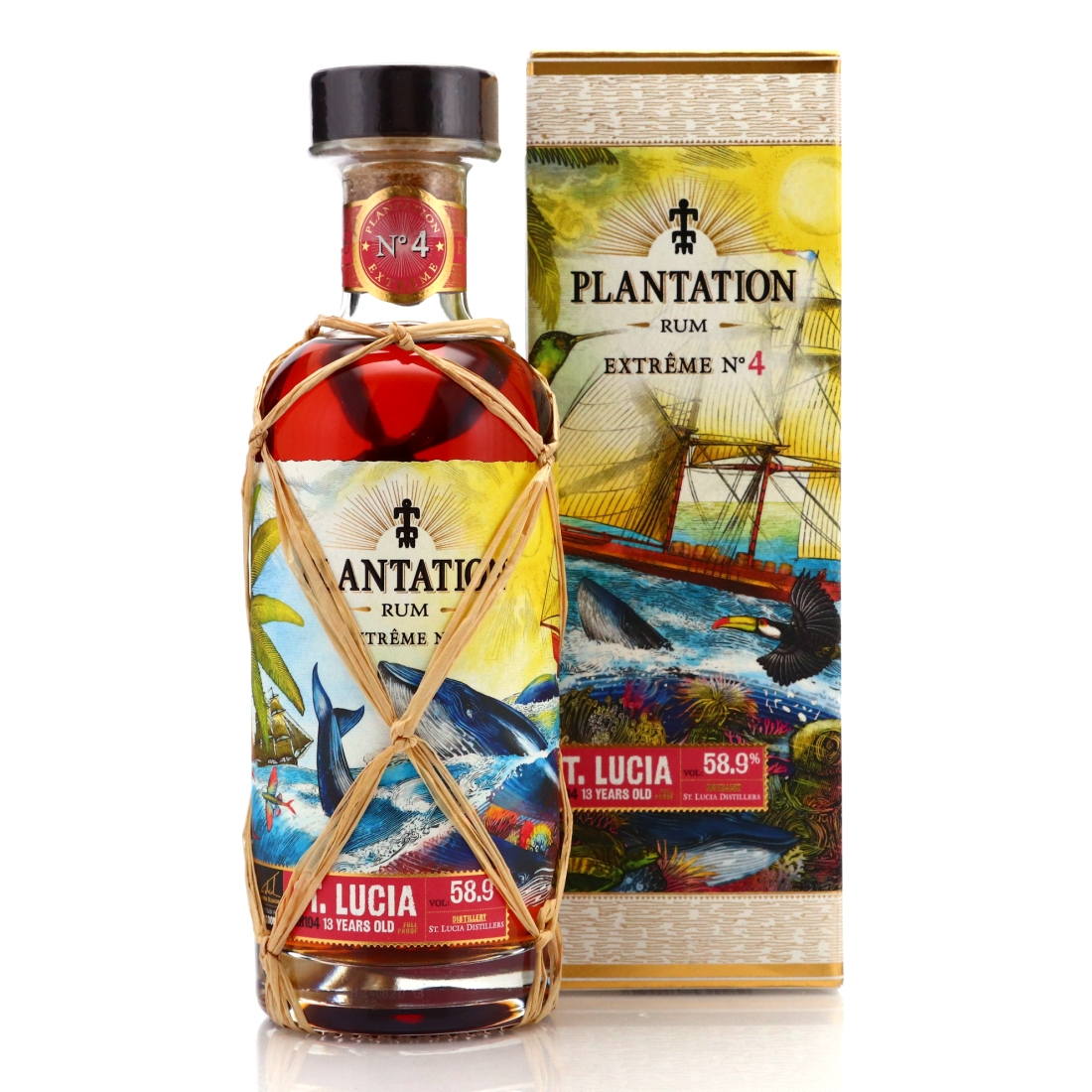St Lucia 2007 Plantation 13 Year Old Extreme No.4 / UK