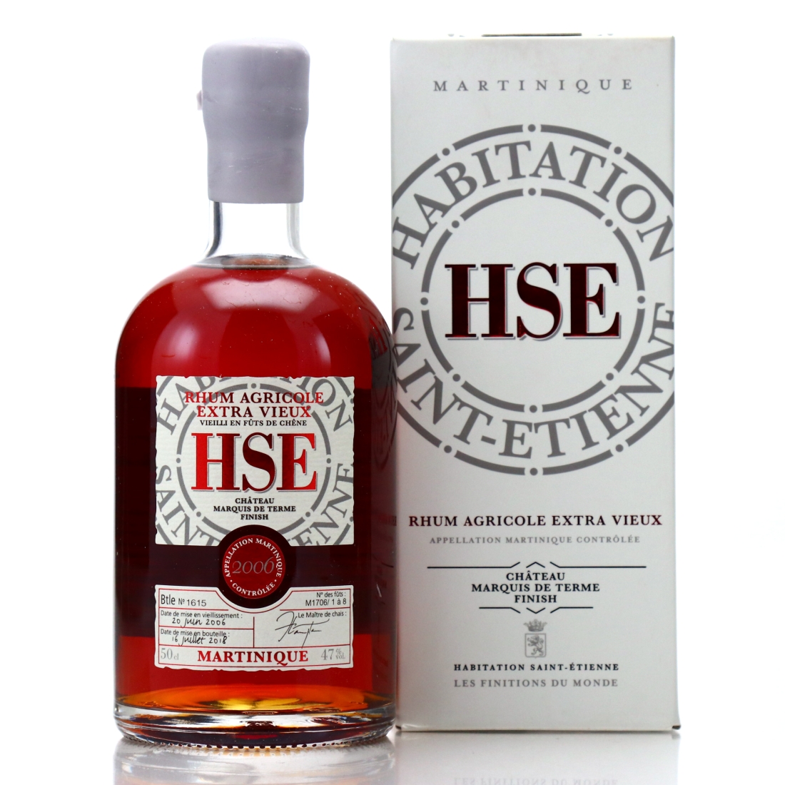 Martinique HSE 2006 Rhum Agricole 50cl