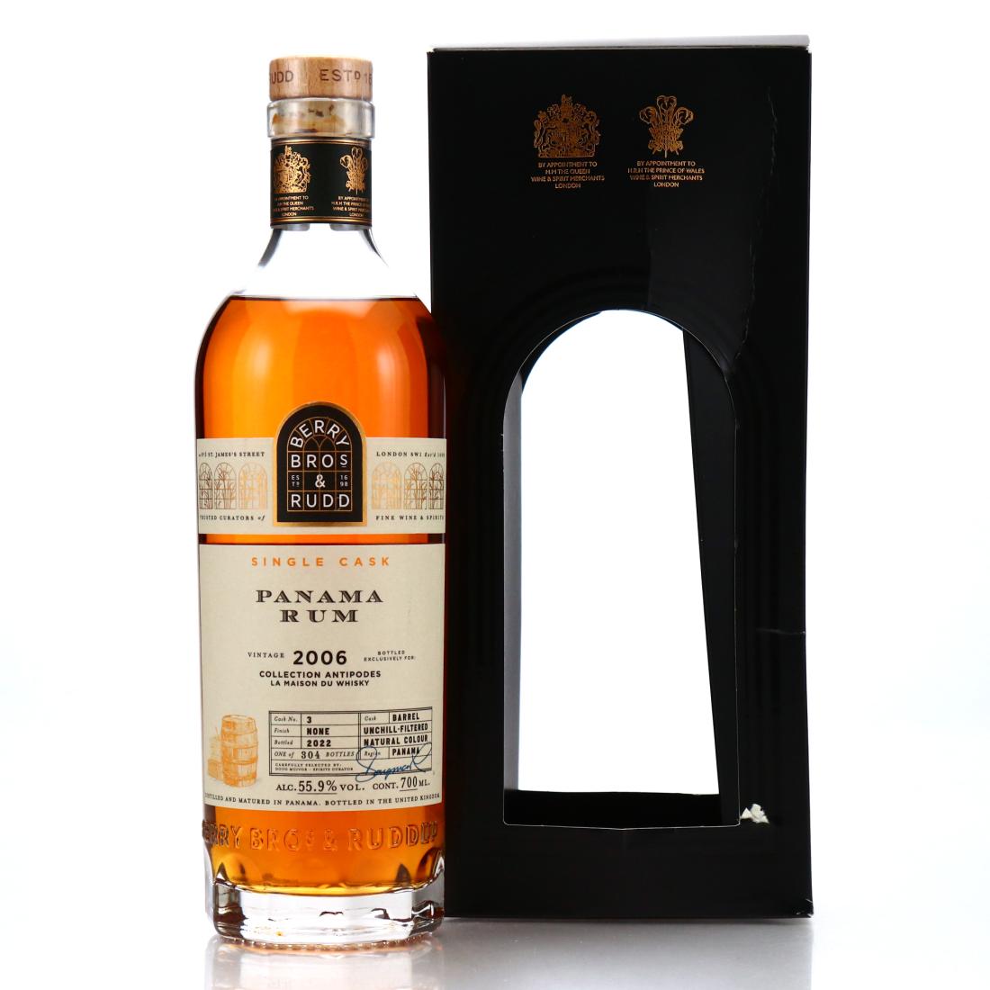 Panama Rum 2006 Berry Brothers and Rudd