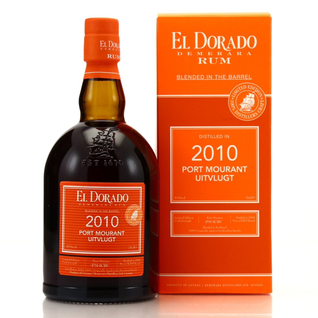 Port Mourant and Uitvlugt <PM>ICBU 2010 El Dorado Blended in the Barrel