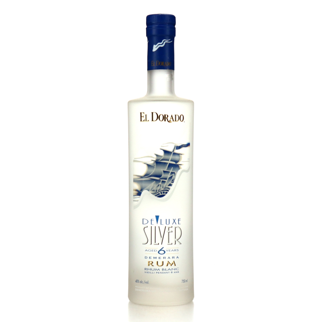 El Dorado 6 Year Old Deluxe Silver White Rum