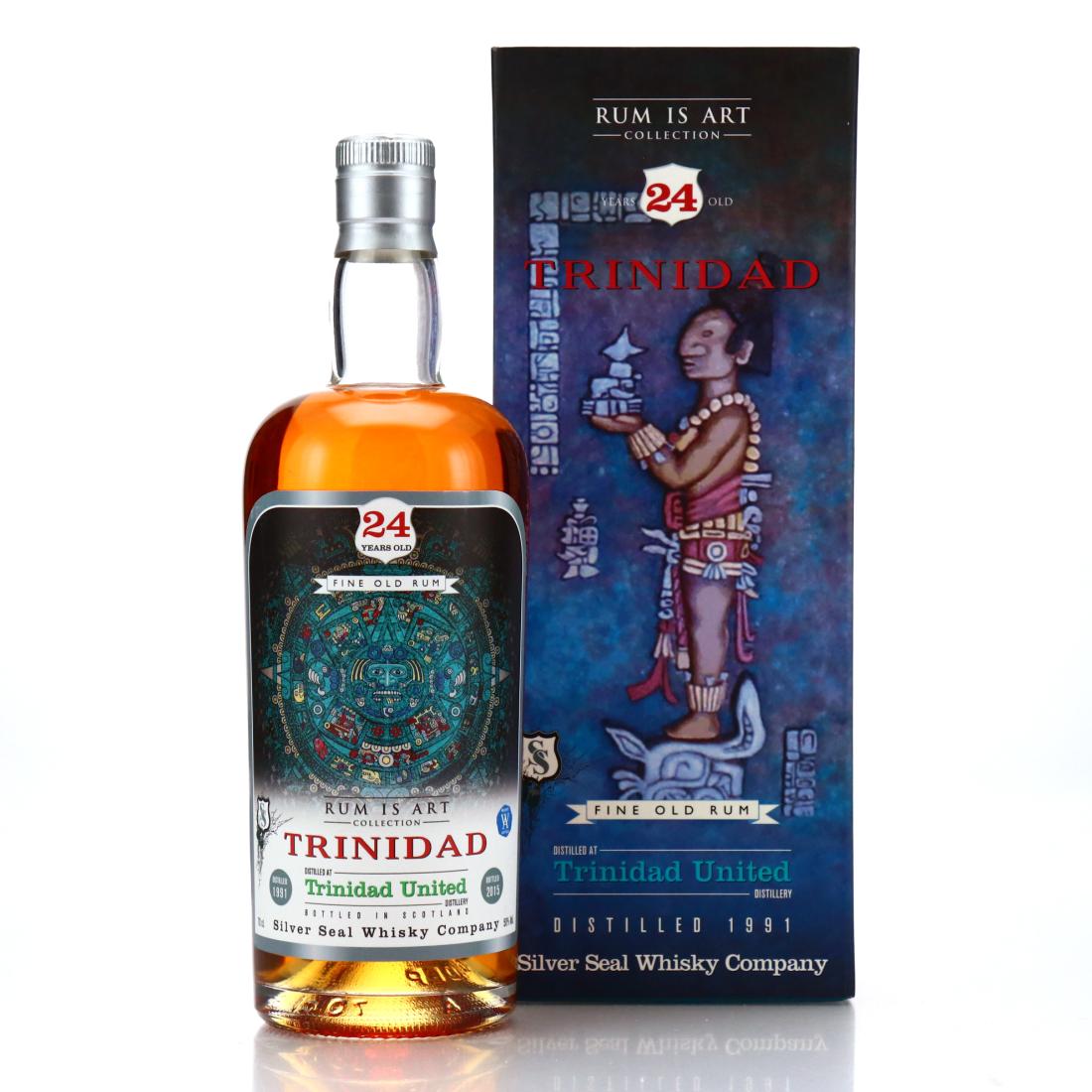 Trinidad United 1991 Silver Seal 24 Year Old / Rum is Art