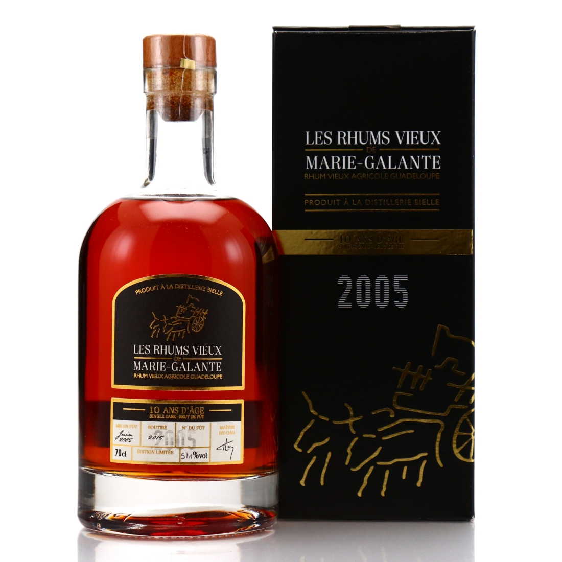 Bielle 2005 Single Cask 10 Year Old #162