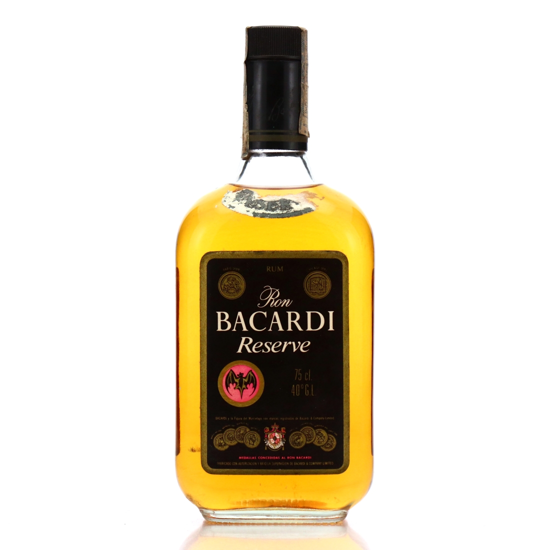 Bacardi Reserve 1980s