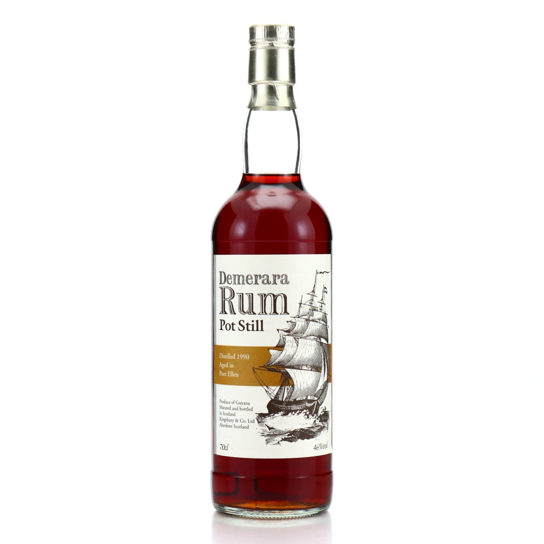 Demerara Pot Still Rum 1990 Kingsbury Port Ellen