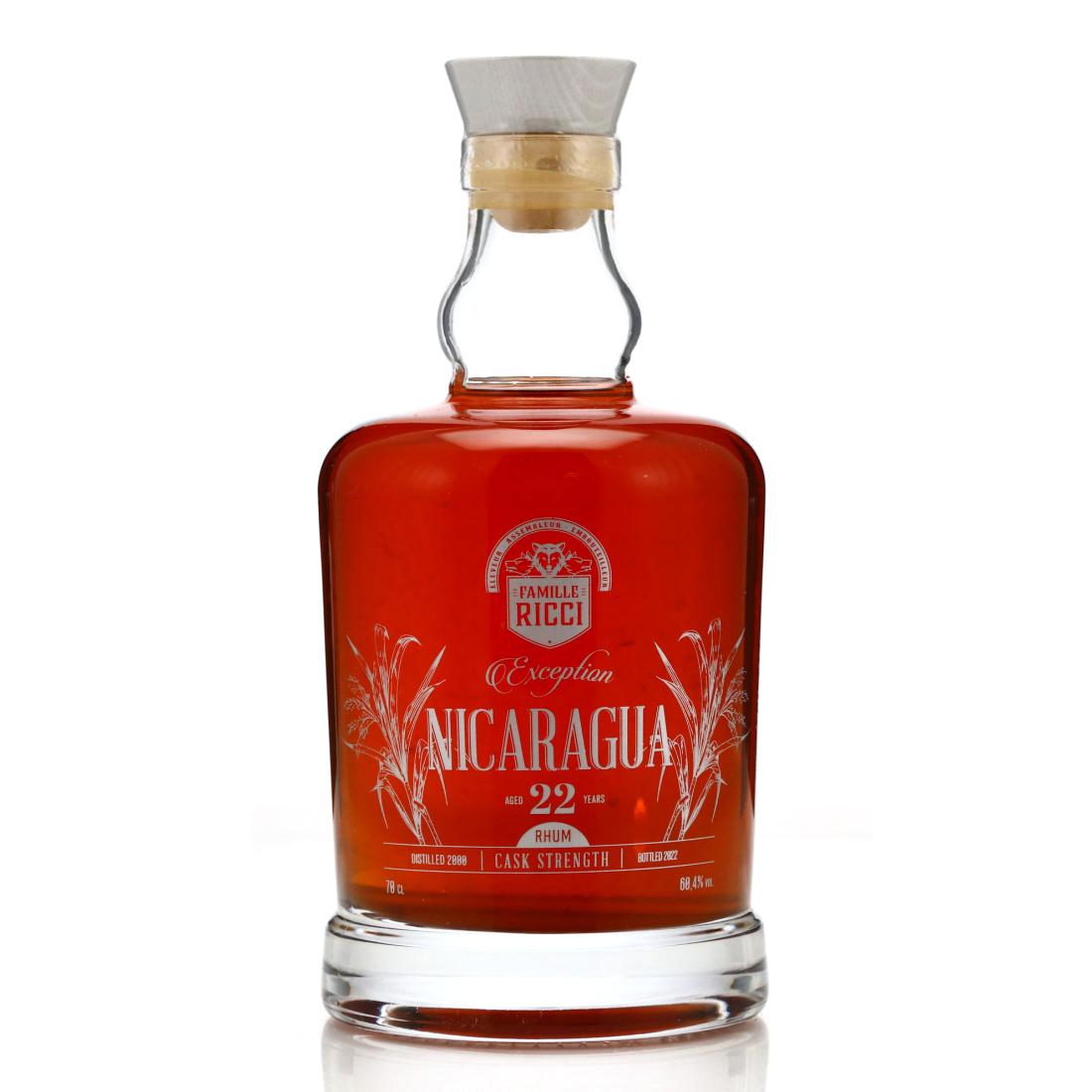 Nicaragua Rum 2000 Famille Ricci 22 Year Old