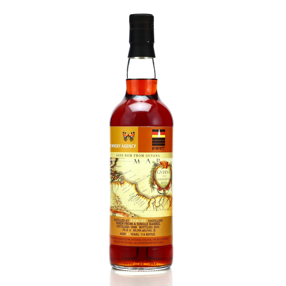Enmore 1988 Whisky Agency 24 Year Old Rum / ARen Trading
