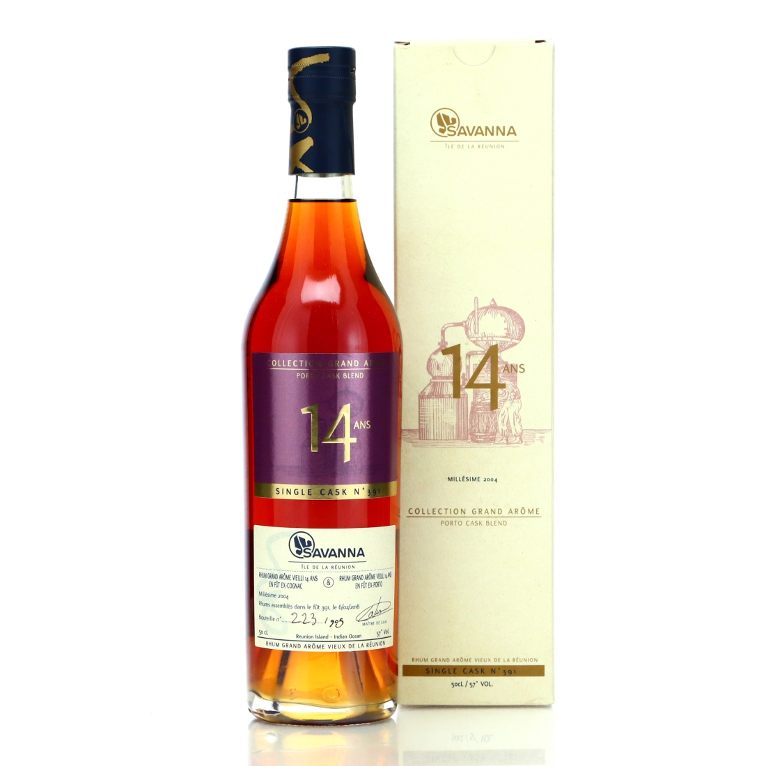 Savanna Grand Arome 2004 Porto Cask Blend 14 Year Old #391 50cl