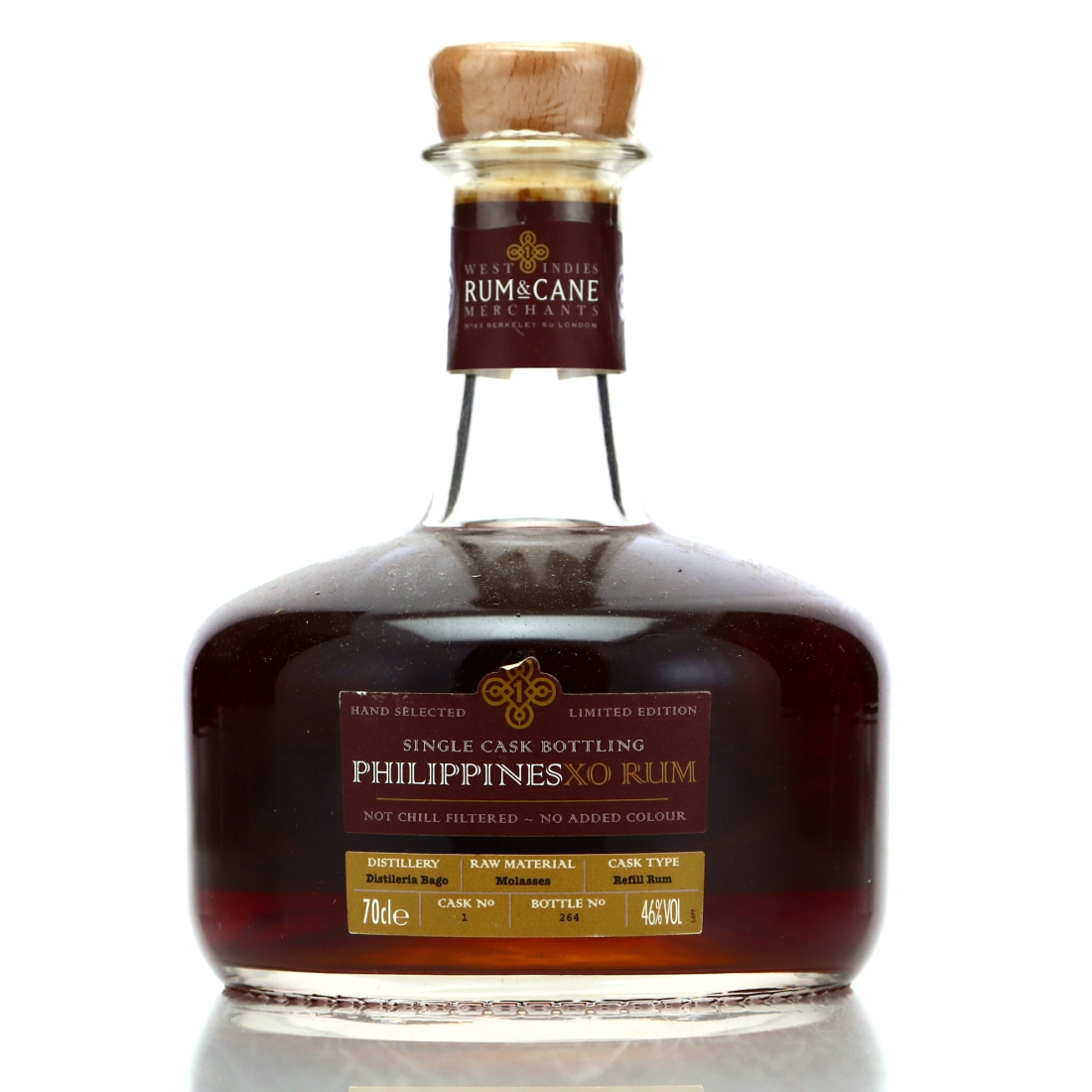 Bago Rum XO West Indies Rum and Cane Merchants