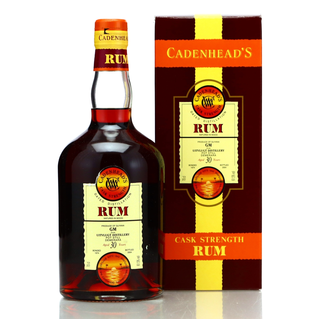 Port Mourant GM 1974 Cadenhead's 30 Year Old
