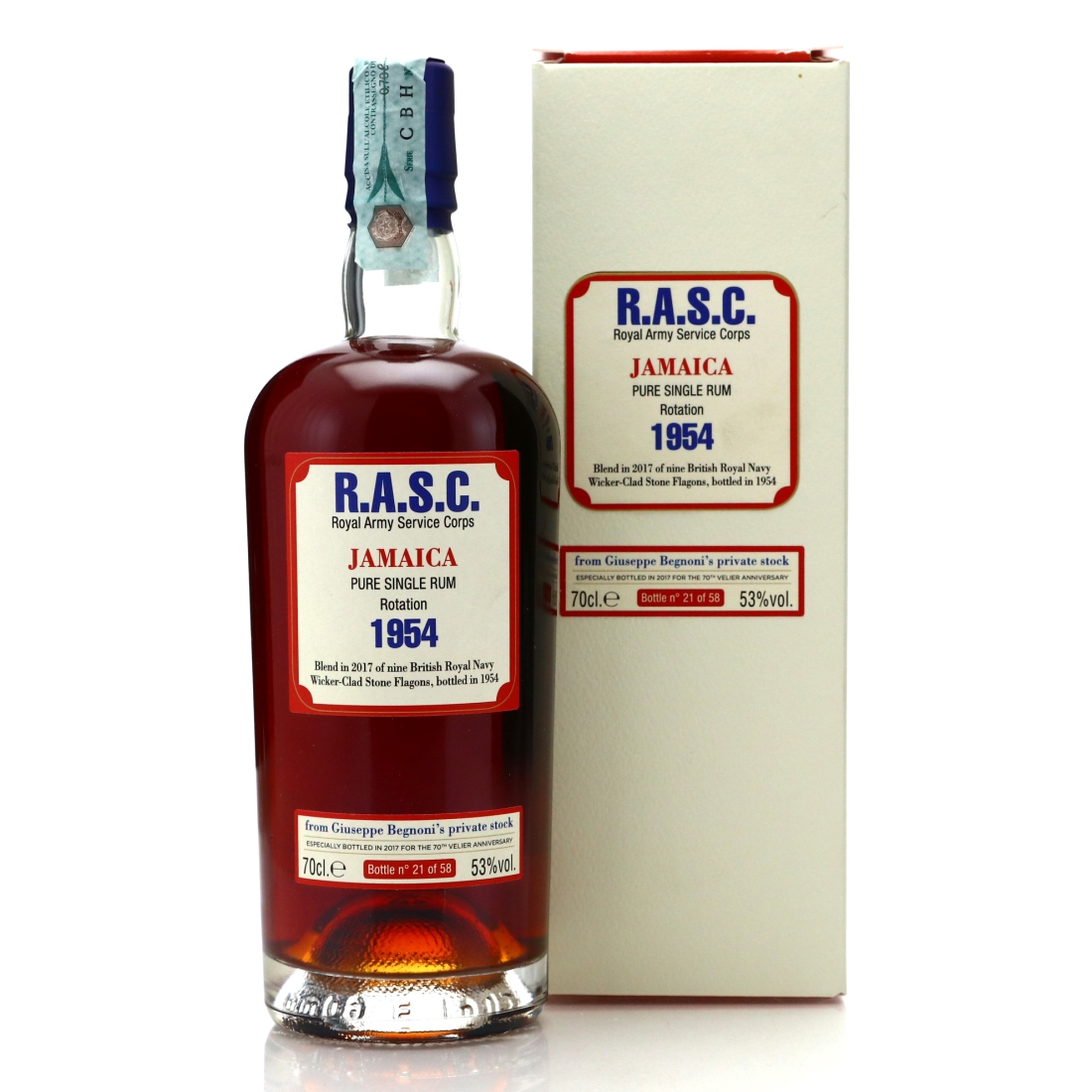 Image for R.A.S.C. Jamaica Rum Rotation 1954