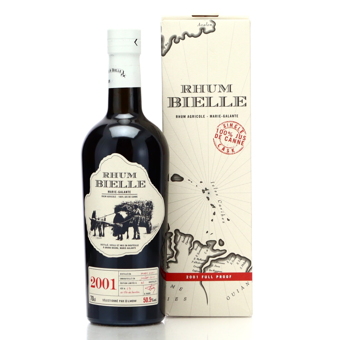 Bielle 2001 Single Cask #59 Full Proof / LMDW