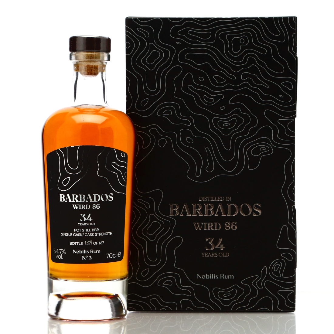 WIRD BBR 1986 Nobilis Rum 34 Year Old