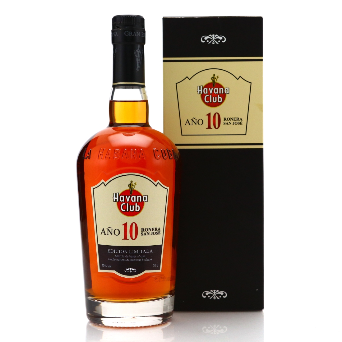 Havana Club 10 Year Old Ronero San Jose Limitada