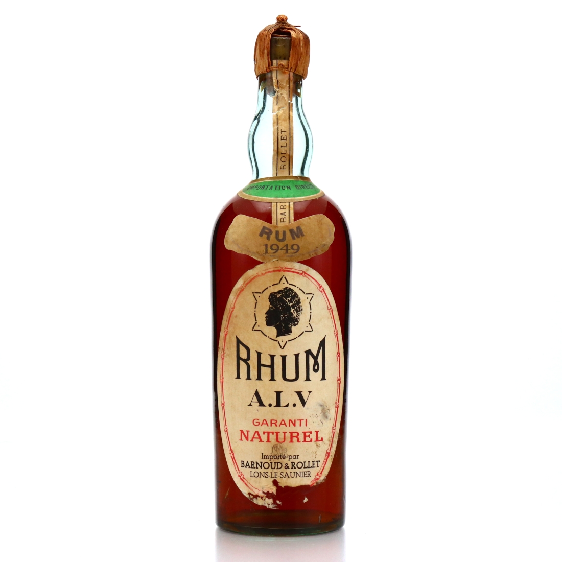 Rhum A.L.V 1949 Garanti Naturel