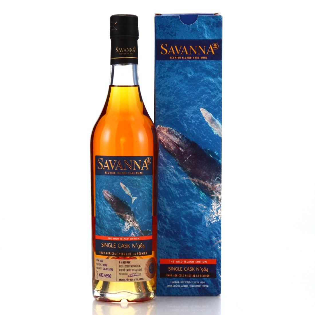 Savanna Agricole 2012 Single Calvados Cask 6 Year Old #984 50cl / 150th Anniversary