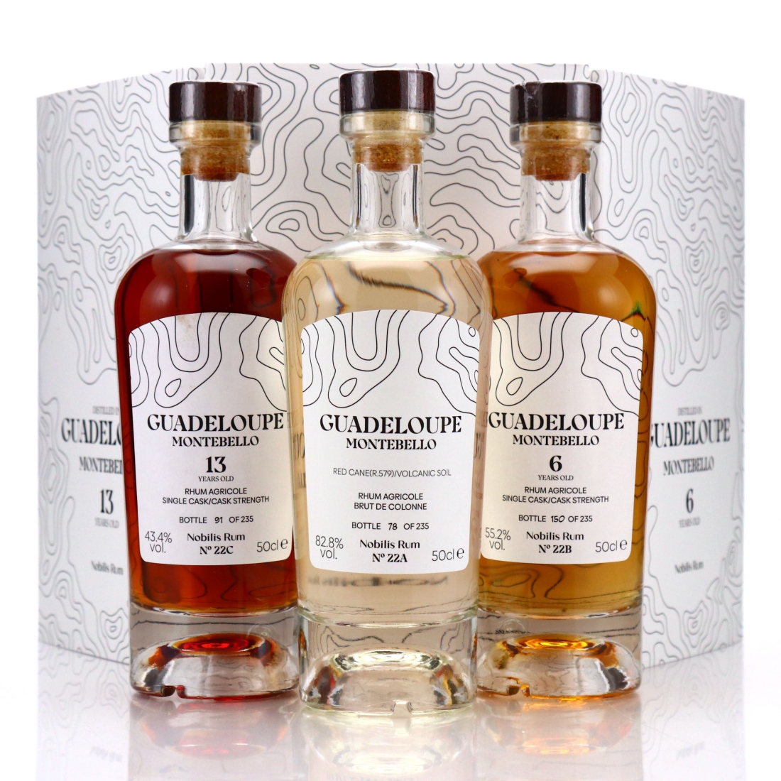Montebello Nobilis Rum Collection 3 x 50cl