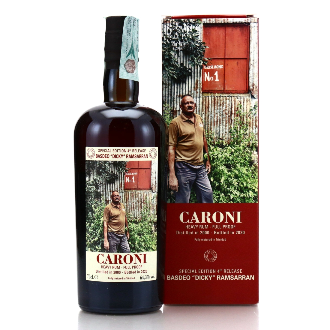 Caroni 2000 Velier Full Proof Heavy / Basdeo 'Dicky' Ramsarran