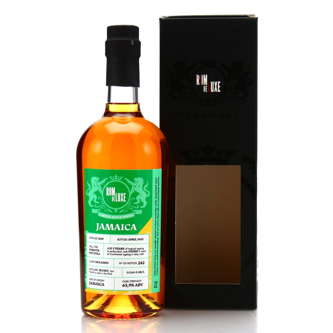 Worthy Park 2015 Rom de Luxe 7 Year Old / Limited Batch Series