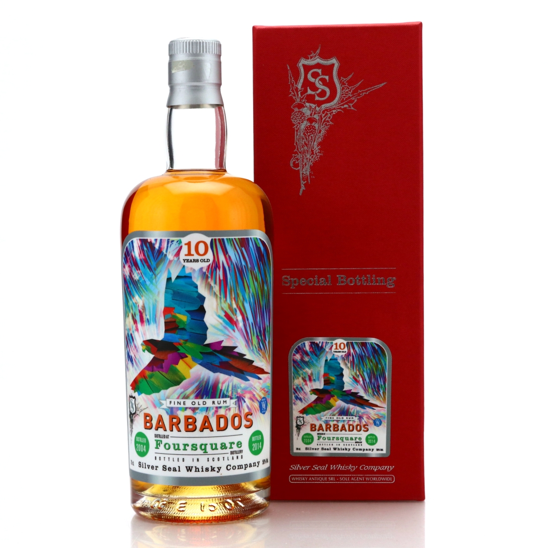 Foursquare 2004 Silver Seal 10 Year Old