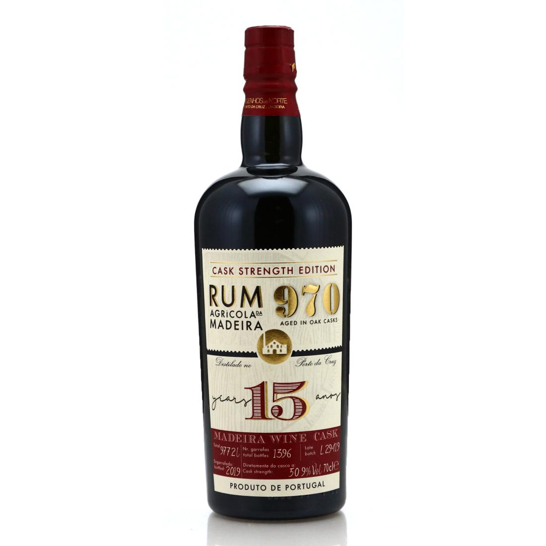 Engenhos do Norte Rum 970 15 Year Old Madeira Wine Cask Batch #L29419