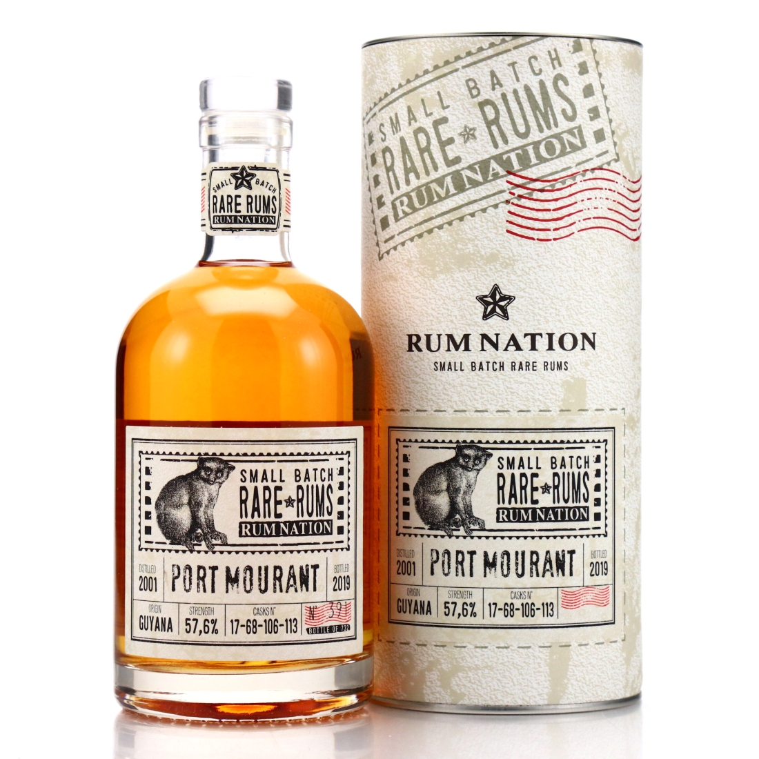 Port Mourant 2001 Rum Nation Small Batch