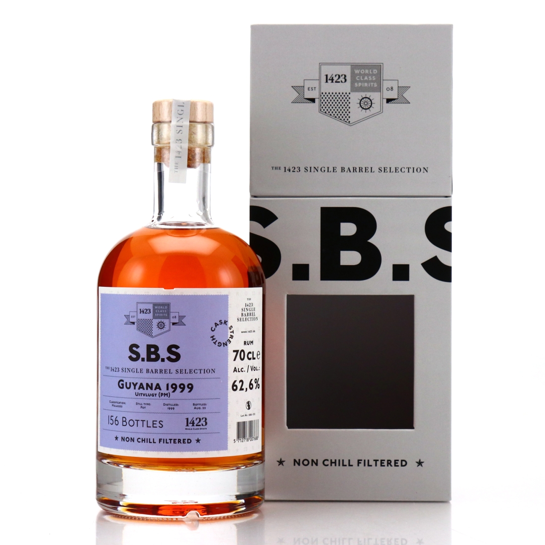 Uitvlugt Pot Still 1999 The 1423 SBS Cask Strength