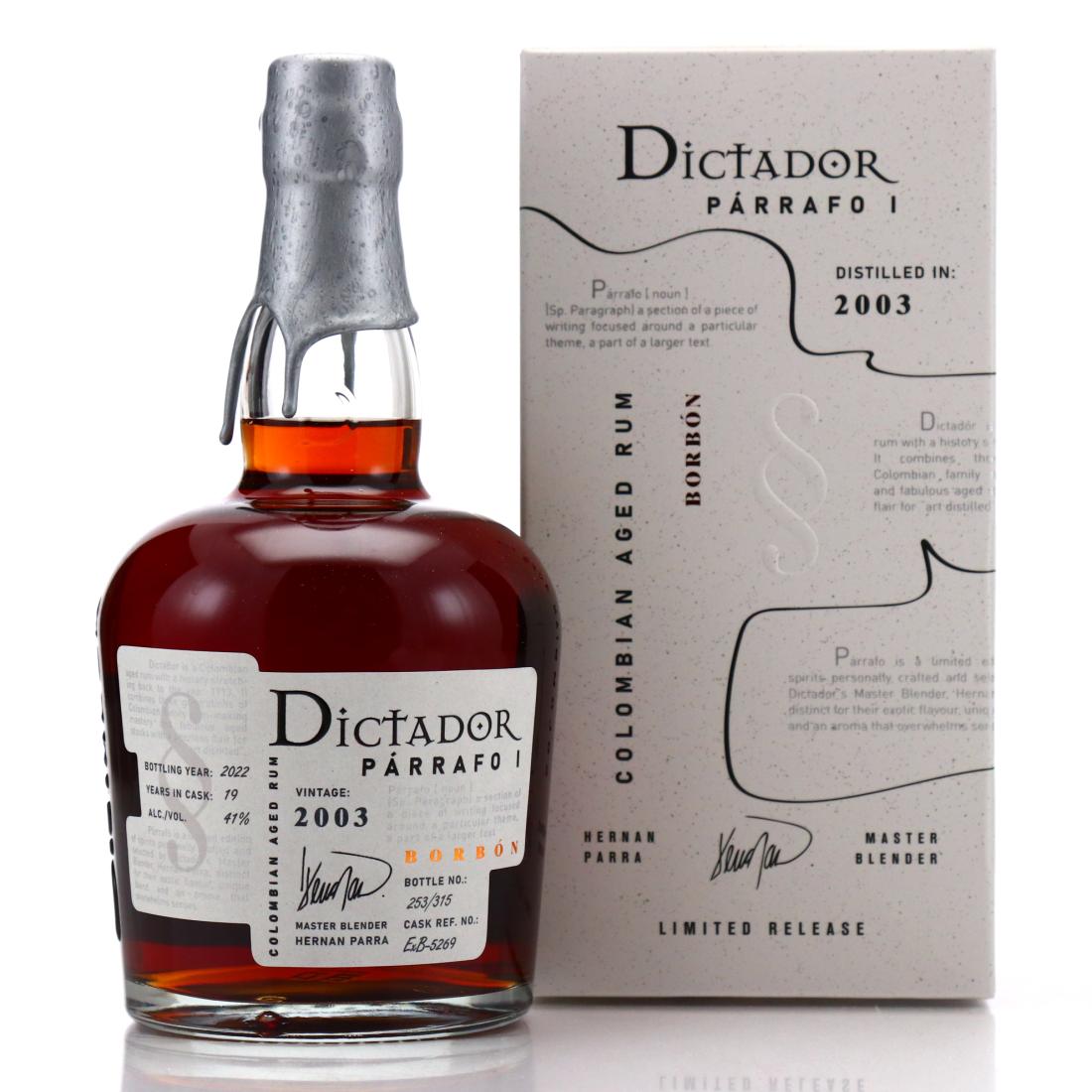 Dictador 2003 Parrafo 1 19 Year Old #ExB-5269