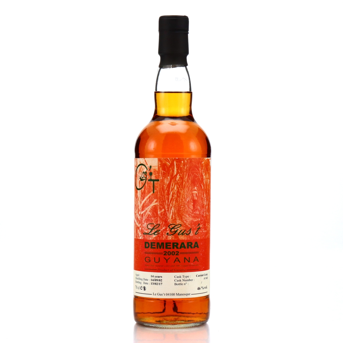 Demerara Rum 2002 Le Gus't 14 Year Old