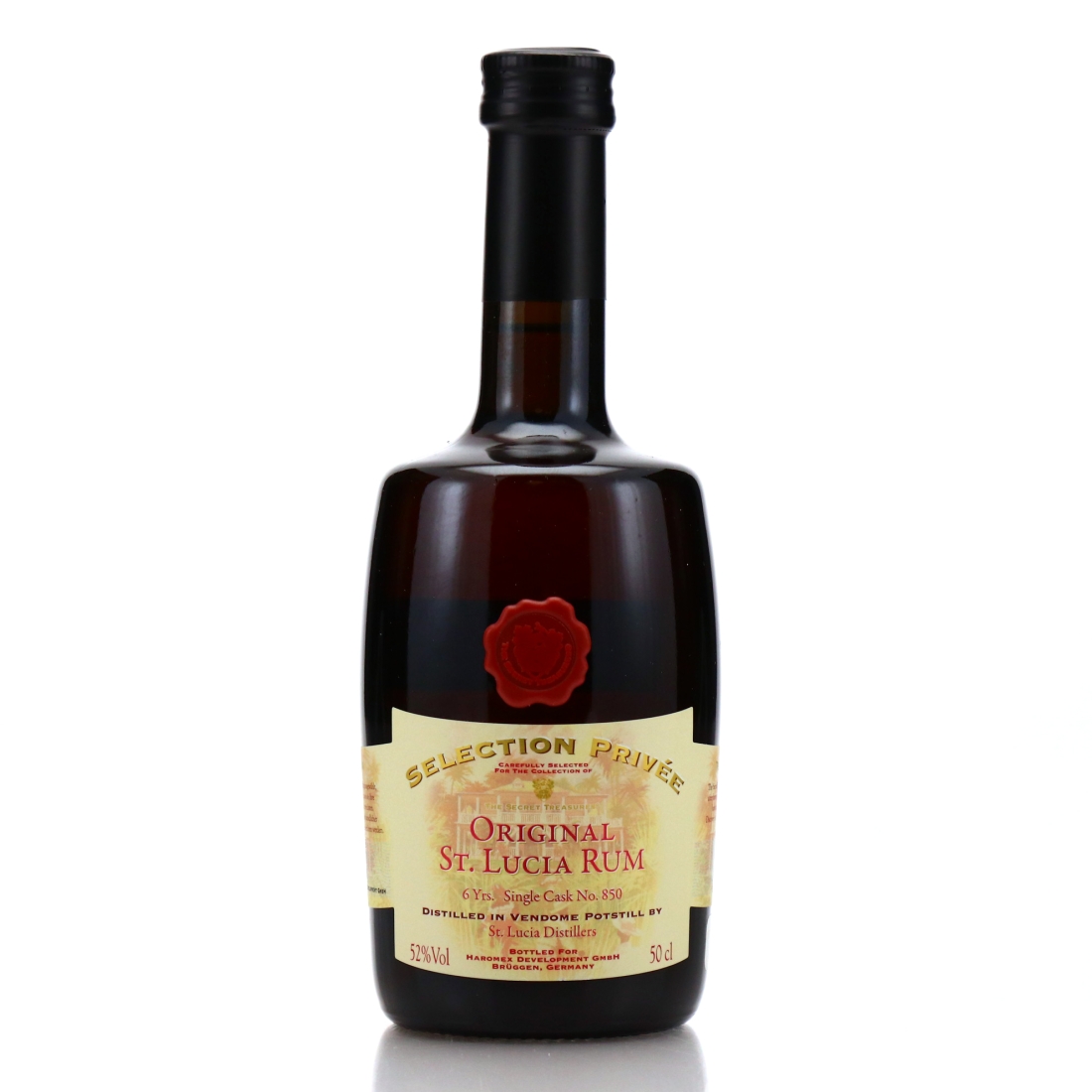 St Lucia 6 Year Old The Secret Treasures John Dore Pot Still 50cl