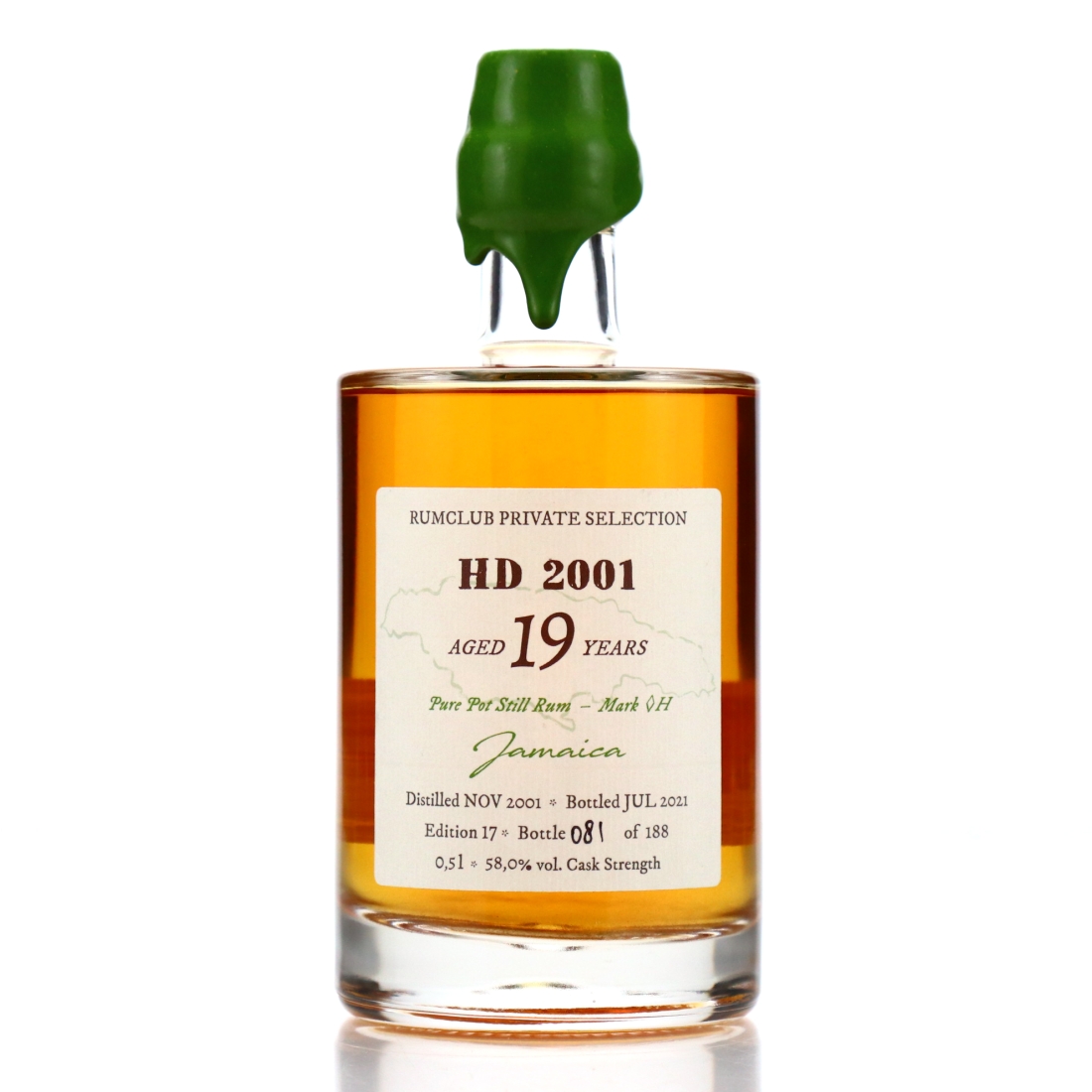Hampden <>H 2001 Rumclub Private Selection 19 Year Old 50cl