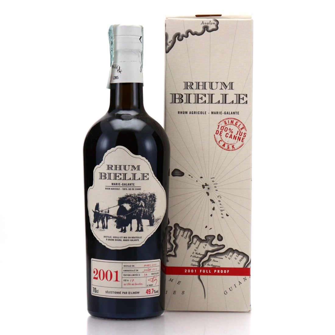Bielle 2001 Single Cask #57 Full Proof / LMDW
